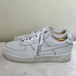Nike Air Force 1 Triple White Low "07" 315122-111 Men Size 10